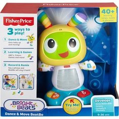 Интерактивная игрушка Fisher Price Обучающий робот Бибо (DJX26)