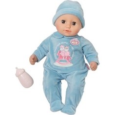 Кукла Zapf Creation Мальчик с бутылочкой, 36 см