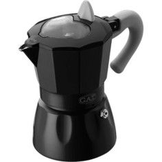 Гейзерная кофеварка на 6 чашек G.A.T. Rossana чёрный (103106 black)