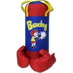 Набор BELON Груша и перчатки BOXING 1, оксфорд