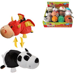 Мягкая игрушка 1Toy Вывернушка 20 см 2в1 Дракон-Панда (Т10923)