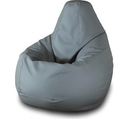 Кресло-мешок Груша Пазитифчик Бмэ2 серый