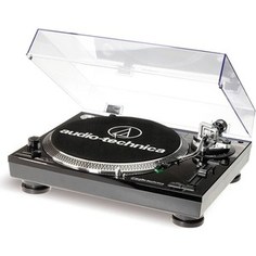 Виниловый проигрыватель  Audio-Technica AT-LP120BK-USBHS10