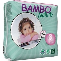 Подгузники Bambo Nature XL 16-30 кг (22 шт)