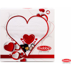 Полотенце Hobby home collection Love 50x90 см белый (1501000503)
