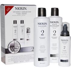 NIOXIN Набор XXL (Система 2) 300мл+300мл+100мл Шампунь, кондиционер и маска