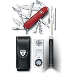 Набор Victorinox Traveller Set 1.8726 (нож, фонарь, компас, чехол)