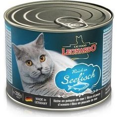 Консервы Leonardo Quality Selection Rich In Fish c рыбой для кошек 200г (742555)