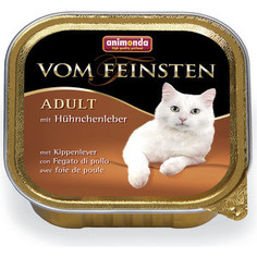Консервы Animonda Vom Feinsten Adult с куриной печенью для кошек 100г (83443)