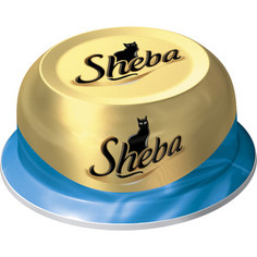 Консервы Sheba сочный тунец в нежном соусе для кошек 80г (10116244)
