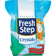 Наполнитель Fresh Step Crystals - впитывающий силикагель для кошек 3,62кг