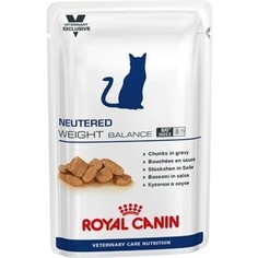 Паучи Royal Canin ВКН Neutered Weight Balance диета для стерилизованных кошек склонных к полноте 100г (772001)