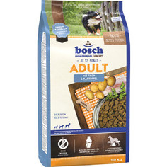 Сухой корм Bosch Petfood Adult Fish & Potato с рыбой и картофелем для собак всех пород 1кг