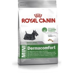 Сухой корм Royal Canin Mini Dermacomfort для собак мелких пород склонных к кожным раздражениям и зуду 4кг (380040)