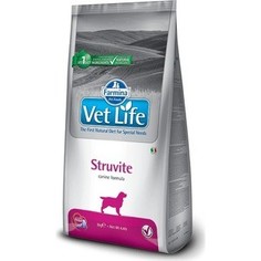 Сухой корм Farmina Vet Life Struvite Canine диета при МКБ для собак 2кг
