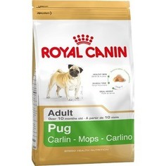 Сухой корм Royal Canin Adult Pug для собак от 10 месяцев породы Мопс 1,5кг (173015)