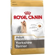 Сухой корм Royal Canin Adult Yorkshire Terrier для собак от 10 месяцев породы Йоркширский терьер 7,5кг (140075)