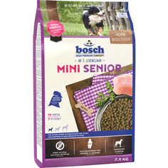 Сухой корм Bosch Petfood Mini Senior для пожилых собак мелких пород 2,5кг