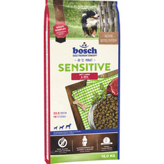 Сухой корм Bosch Petfood Sensitive Lamb & Rice с ягнёнком и рисом для чувствительных собак 15кг