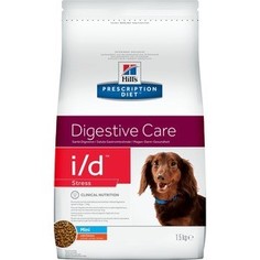 Сухой корм Hills Prescription Diet i/d Digestive Care Stress Mini диета при лечении заболеваний ЖКТ и стресса для собак мелких пород 1,5кг(10469)