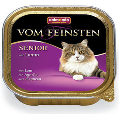 Консервы Animonda Vom Feinsten Senior с ягненком для пожилых кошек 100г (83859)