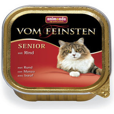 Консервы Animonda Vom Feinsten Senior с говядиной для пожилых кошек 100г (83857)