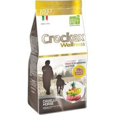 Сухой корм Crockex Wellness Adult Mini Horse Meat & Vegetables & Fructs с кониной и рисом для собак мелких пород 7,5кг (MCF3007)