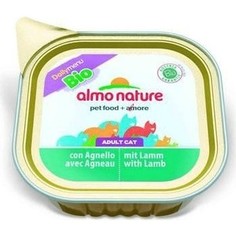 Консервы Almo Nature Daily Menu Bio Adult Cat with Lamb паштет с ягненком для кошек 100г (4090)