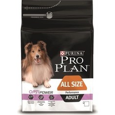Сухой корм PRO PLAN OPTIPOWER Performance Adult All Size с курицей для активных и рабочих собак 14кг (12272570)