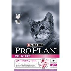 Сухой корм PRO PLAN OPTIRENAL Delicate Adult Cat Rich in Turkey с индейкой для поддержания здоровья почек для кошек 3кг (5114961)