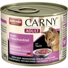 Консервы Animonda CARNY Adult коктейль из разных сортов мяса для кошек 200г (83702)