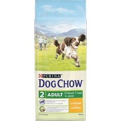 Сухой корм DOG CHOW Adult with Chicken с курицей для взрослых собак 14кг (12308571)