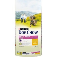 Сухой корм DOG CHOW Adult Small Breed with Chicken с курицей для взрослых собак мелких пород 2,5кг (12308765)