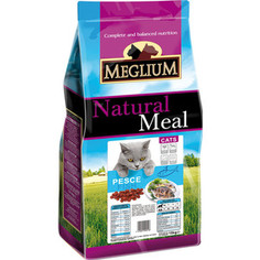 Сухой корм MEGLIUM Natural Meal Cat Adult Fish с рыбой для взрослых кошек 3кг (MGS0203)