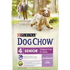 Сухой корм DOG CHOW Senior 9+ with Lamb с ягненком для пожилых собак старше 9 лет 2,5кг (12308782)