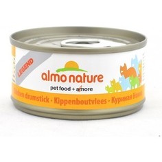 Консервы Almo Nature Ledend Adult Cat Chicken Drumstick с курицей Аппетитные куриные бедрышки для кошек 70г (0851)