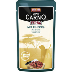 Паучи Animonda GranCarno Exotic с мясом буйвола для собак 125г (82785)