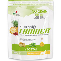 Сухой корм Trainer Fitness3 No Grain Mini Adult Vegetal беззерновой вегетарианский для собак мелких пород 800г