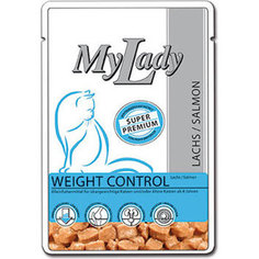 Паучи Dr.ALDERs MyLady Super Premium Weight Control Salmon с лососем для пожилых кошек 85г (400777) Dr.Alders