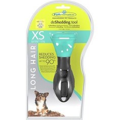 Фурминатор FURminator deShedding Tool Long Hair XS Toy Dog для длинношерстных собак карликовых пород 3см
