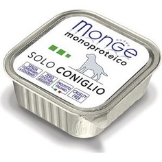 Консервы Monge Dog Monoproteico Solo Pate Rabbit паштет из кролика для собак 150г