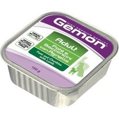 Консервы Gemon Dog Adult Pate and Chunkies with Lamb с ягненком паштет и кусочки для собак 150г