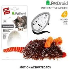 Игрушка GiGwi PetDroid Interactive Mouse Sound Chip Inside интерактивная мышка для кошек (75359)