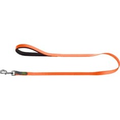 Поводок Hunter Leash Convienience 15/120 биотановый оранжевый неон для собак