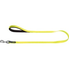 Поводок Hunter Leash Convienience 15/120 биотановый желтый неон для собак