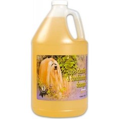 Шампунь 1 All Systems Super Cleaning & Conditioning Shampoo суперочищающий для кошек и собак 3,78л