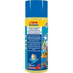 Препарат SERA TOXIVEC Pollutant Remover удаление аммиака, нитритов и других загрязняющих веществ для воды в аквариуме 500мл