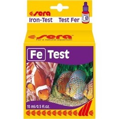 Тест SERA Fe-Test Iron-Test на содержание железа для воды в аквариуме 15мл
