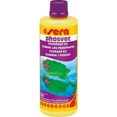 Препарат SERA PHOSVEC Phosphate-EX удаление фосфатов для воды в аквариуме 500мл
