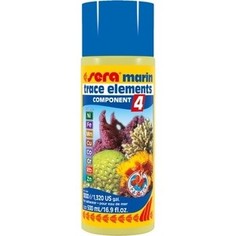 Препарат SERA MARINE TRACE ELEMENTS COMPONENT 4 Kationics насыщение воды катионными микроэлементами для морских аквариумов 500мл